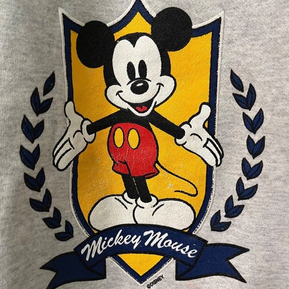Vintage Disney Mickey Sweatshirt Size Medium - Picture 4 of 6
